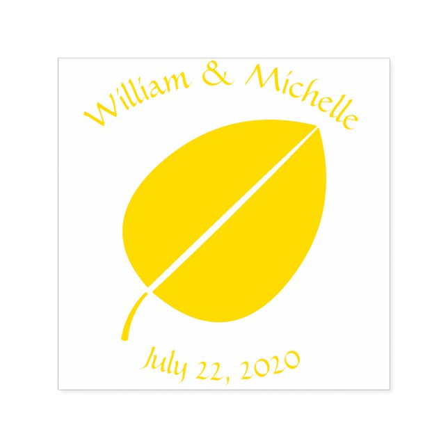 Fall Leaves Self-Inking Accent Stamp (Design)
