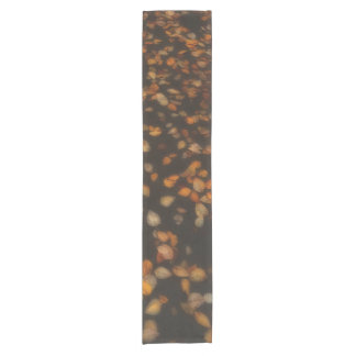fall leaves short table runner