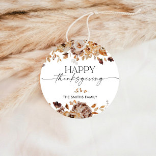 Fall Leaves Thanksgiving Dinner Ornament