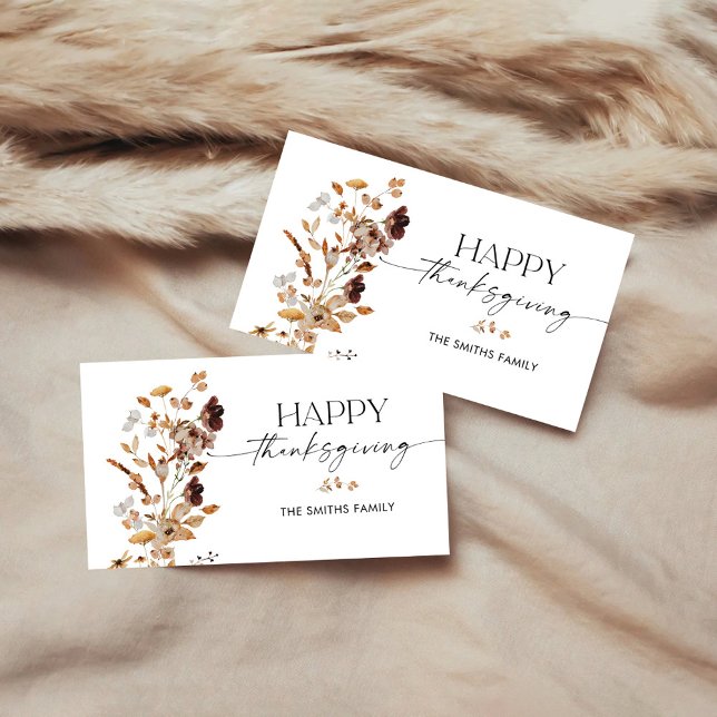 Fall Leaves Thanksgiving Enclosure Card (Creator Uploaded)