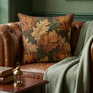 Fall Leaves Throw Pillow