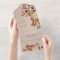 Fall Leaves Wedding All In One Invitation