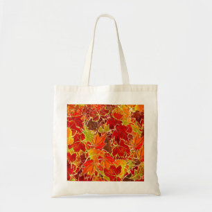 fall leaves whole image tote bag