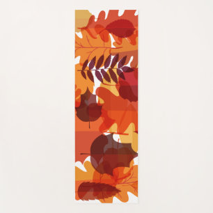 Fall Leaves Yoga Mat