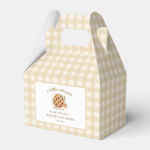 Fall Little Cutie Pie Baby Shower Favor Box