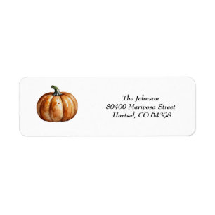 Fall Little Pumpkin Elegant Baby Shower 