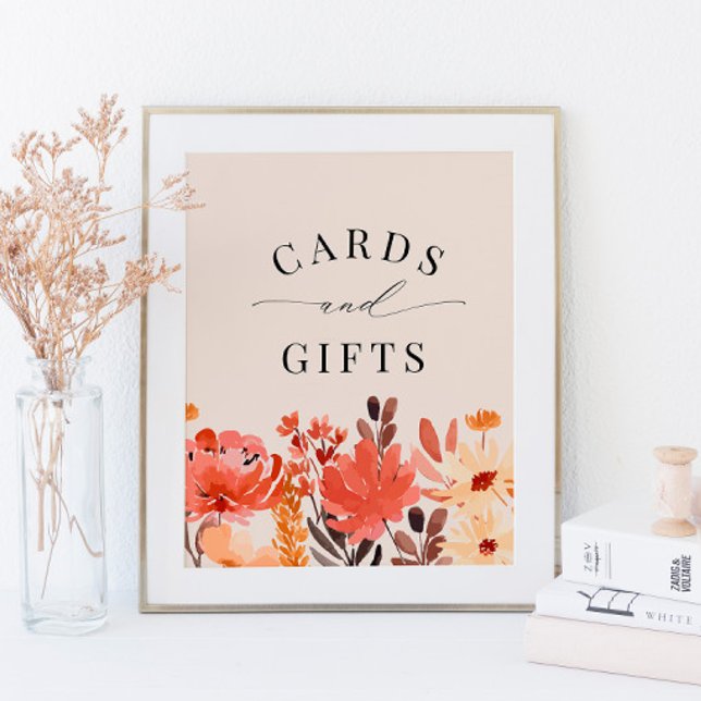 Fall Little Wildflower Cards & Gifts Sign (Creator Uploaded)