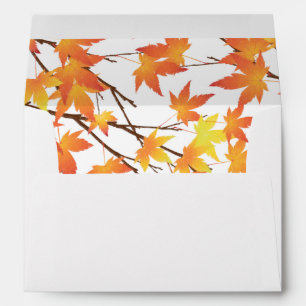 Fall Maple Leaves Envelope