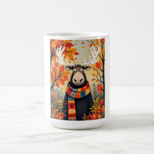 Fall Moose Mug