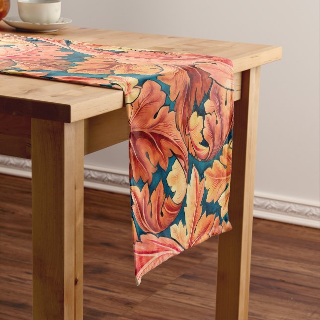 Fall Morris Leaves Short Table Runner (In Situ)