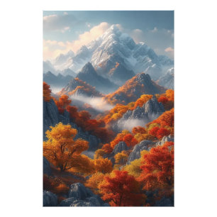 Fall Mountains Photo Print