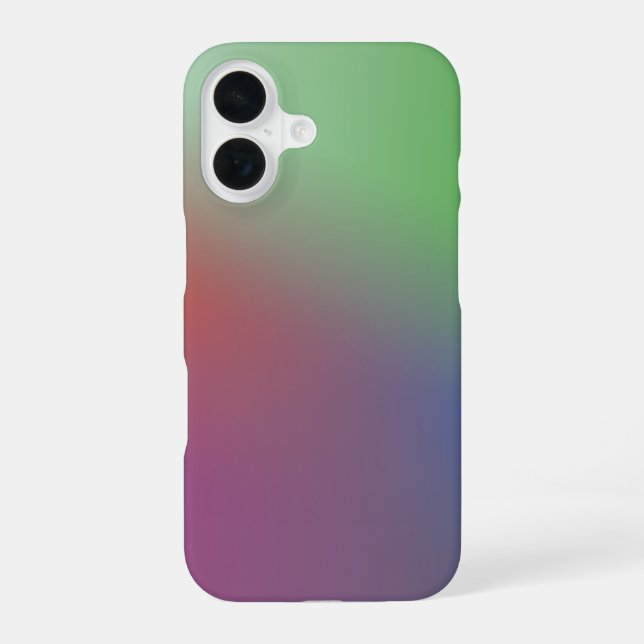 Fall multi-colour iPhone 16 case. Case (Back)