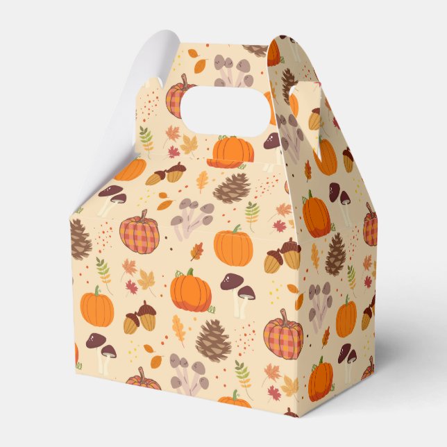  Fall Nature Favor Box (Front Side)