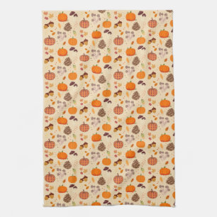 Fall Nature Kitchen Towel