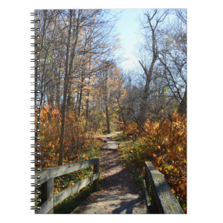 Fall nature trail. notebook