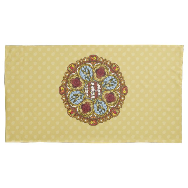 Fall Nouveau Pillowcase (Front)