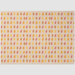 Fall Oak Leaves Tissue Paper