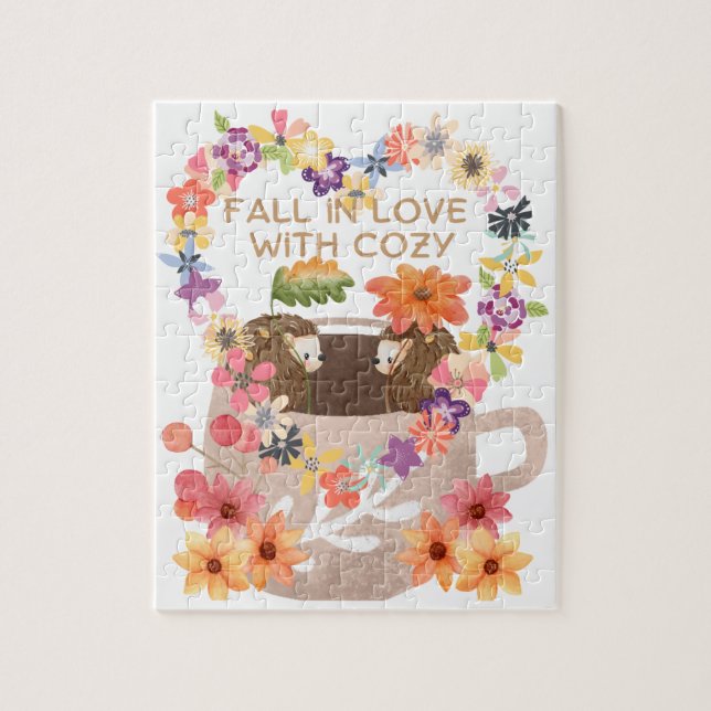 fall of love jigsaw puzzle (Vertical)