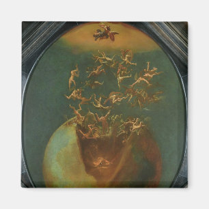 Fall of Satan and the Rebel Angels from Heaven Magnet