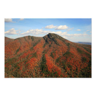 Fall on Hawksbill Mountain, North Carolina Photo Print