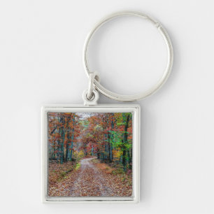 Fall On The Dirt Road new Keychain