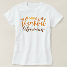 Fall One Thankful Librarian Thanksgiving