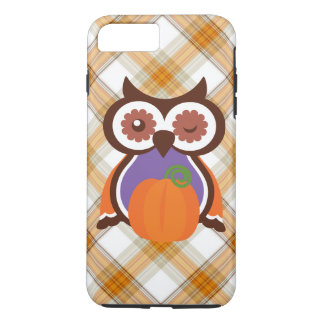 Fall owl iPhone 7 plus tough case