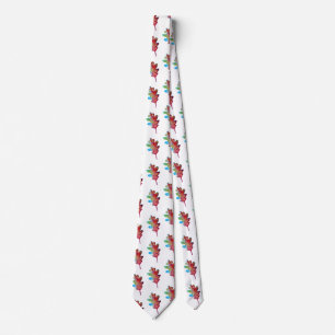 Fall Pattern Tie
