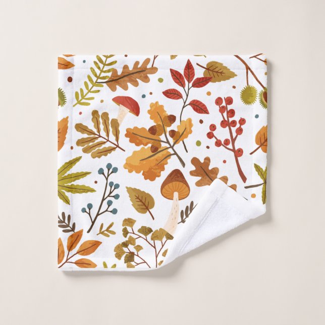 Fall pattern wash cloth (Wash Cloth)