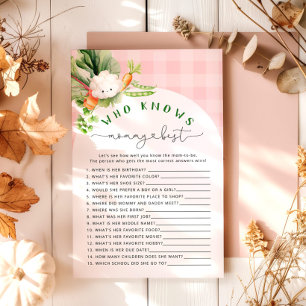 Fall pink farm Who knows mommy best game