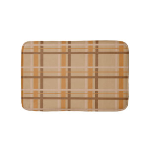Fall Plaid Bath Mat