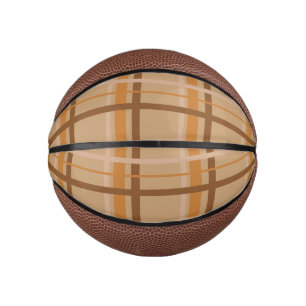 Fall Plaid Mini Basketball