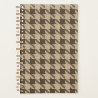 Fall Plaid Planner