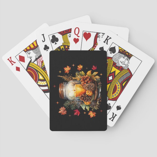 Fall Playing Cards (Back)