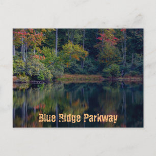 Fall Pond Reflections Postcard