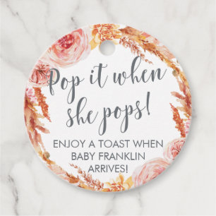 Fall Pop it when she pops favour tags