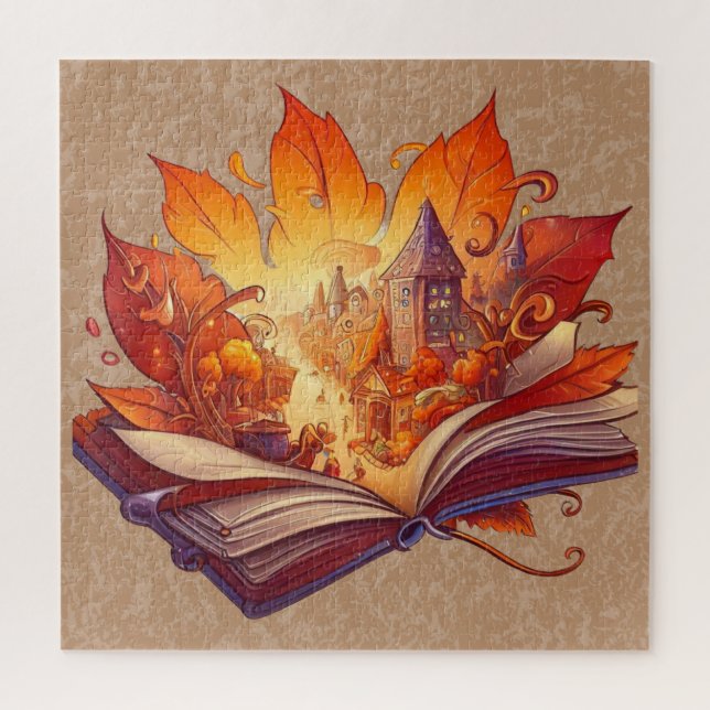 Fall Pop Up Book Puzzle (Vertical)