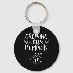 Fall Pregnancy Announcement For Women Halloween By Keychain