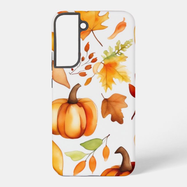 Fall Print Samsung Galaxy S22+ Case (Back)