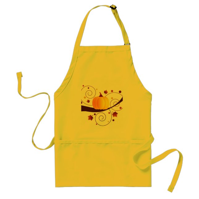Fall pumpkin - Apron (Front)