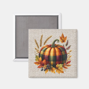 Fall Pumpkin Artwork Magnet