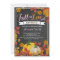Fall Pumpkin Girl Pink Baby Shower invitation