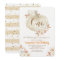 Fall Pumpkin Gold Glitter 1st Birthday 