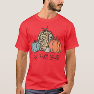 Fall Pumpkin Halloween Party Tee, Cute Fall T-Shirt
