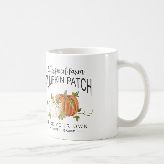 FALL PUMPKIN PATCH COFFEE MUG (Right)