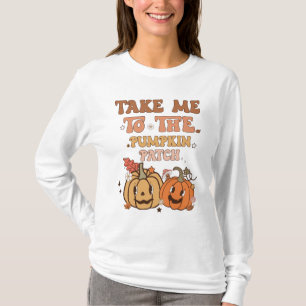 Fall Pumpkin patch lover fall fun T-Shirt