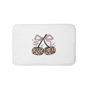 Fall Pumpkin, Pumpkin Cherries, Leopard Pumpkin, P Bath Mat