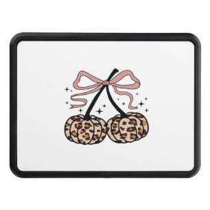 Fall Pumpkin, Pumpkin Cherries, Leopard Pumpkin, P Trailer Hitch Cover