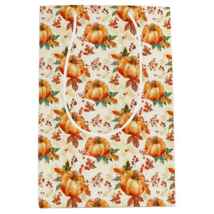 Fall Pumpkin Season Medium Gift Bag