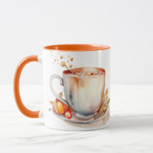 Fall Pumpkin Spice Latte Autumn Cozy Mug